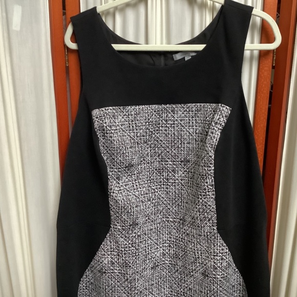 Classiques Entier Colorblock Sleeveless Dress Black/ White Size 20W - Picture 2 of 13